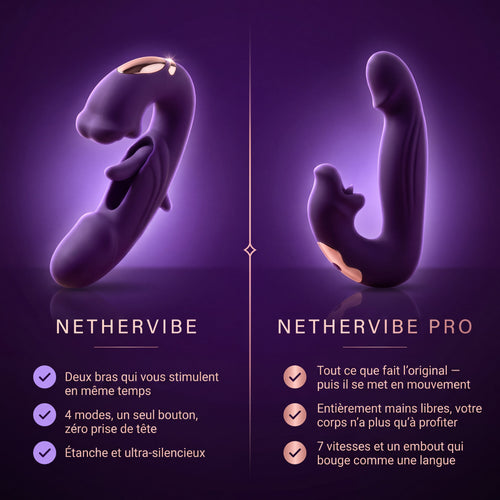 NetherVibe™ Entraîneur du périnée 4-en-1