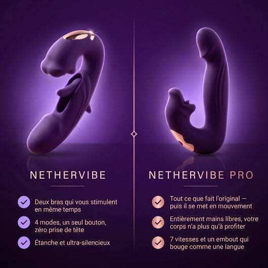 NetherVibe™ Entraîneur du périnée 4-en-1