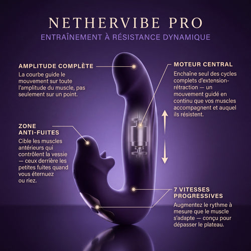 NetherVibe™ Entraîneur du périnée 4-en-1