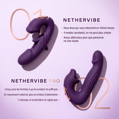 NetherVibe™ Entraîneur du périnée 4-en-1