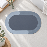 Noslipmatt Magic Bath Mat top view on stone tiles
